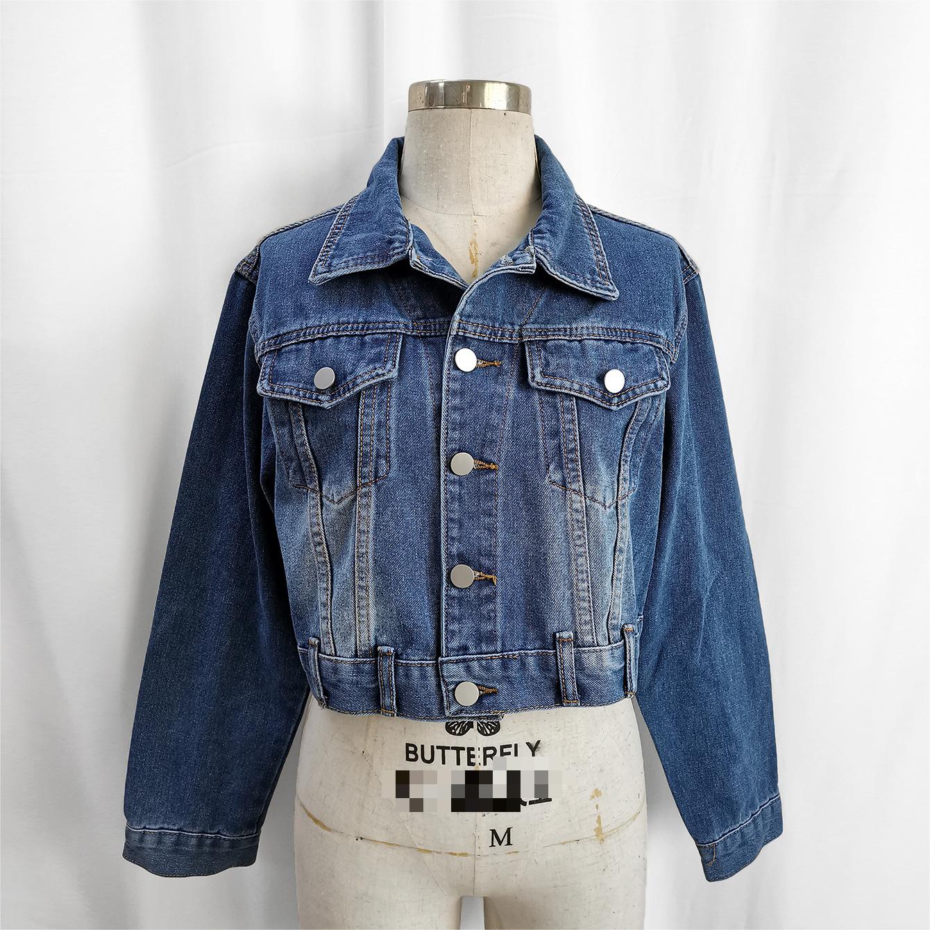 Denim Jacket Women Denim Jacket Jacket Blue