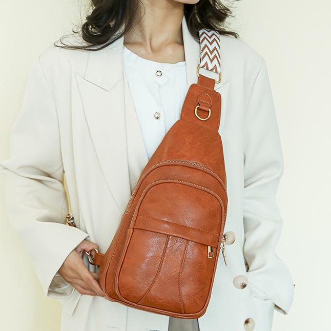 Bag Women Korean Casual Messenger Bag Women Retro Soft Leather Shoulder Bag