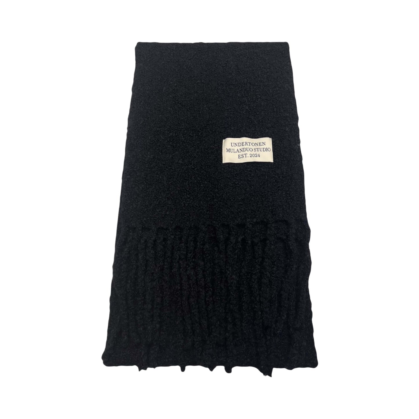 Solid Color High Grade Wool Scarf Women Autumn Winter Wild Thickened Fleece Warm High Grade Scarf One Size Multi7