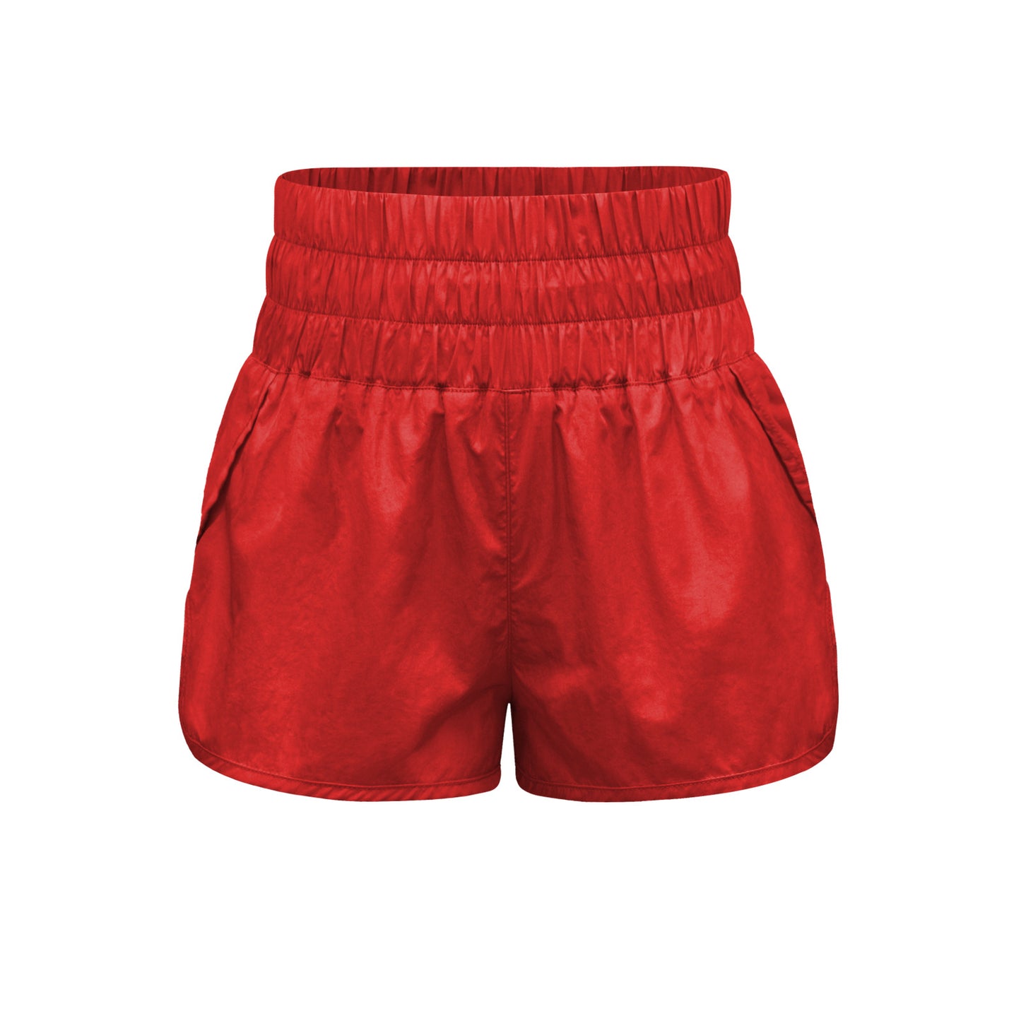 New Summer Casual Office Home Shorts Women Outdoor Sports Comfortable Pants Gkdb042-Red