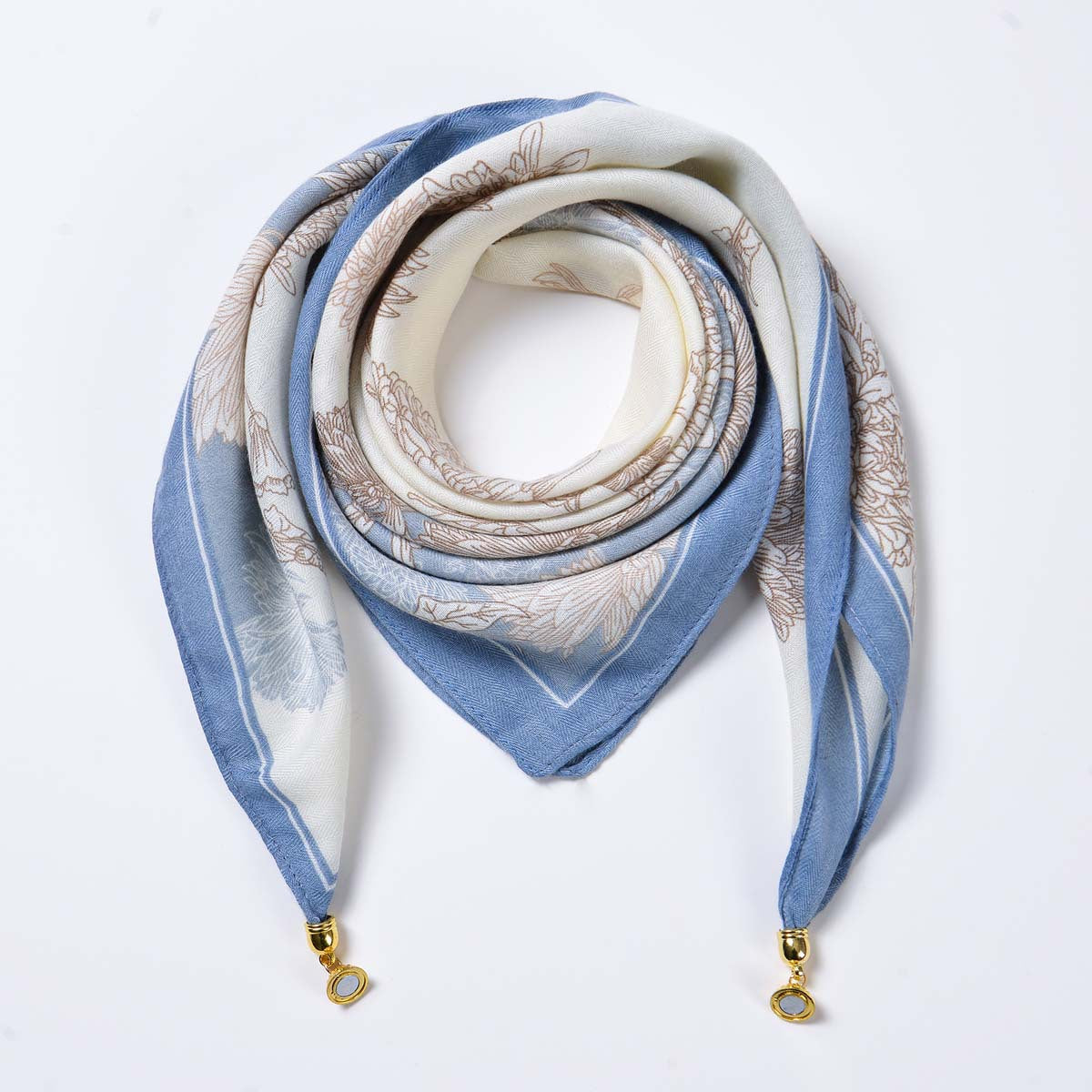 Women Autumn Winter Warm Magnetic Triangle Neck Protection Scarf Four Seasons All Match Velvet Decorative Scarf One Size Multi7