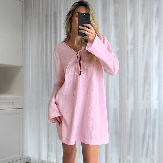 Lace up Comfortable Pajamas