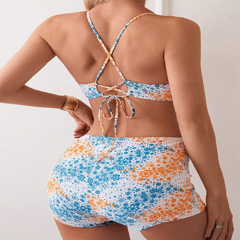 Women High Sense Beach Swimsuit Two Piece